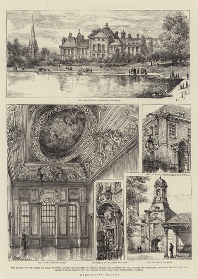 Palacio de Kensington de Henry William Brewer